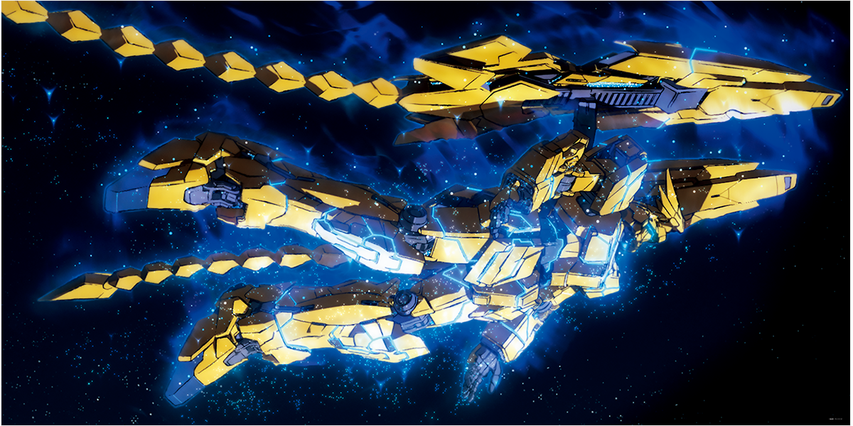 ドデカポスター（ユニコーンガンダム3号機 フェネクス）