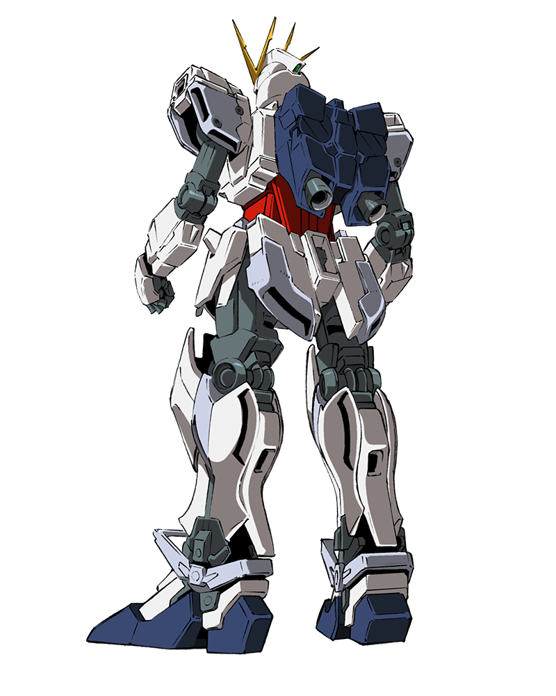 ナラティブガンダム(素体背面)