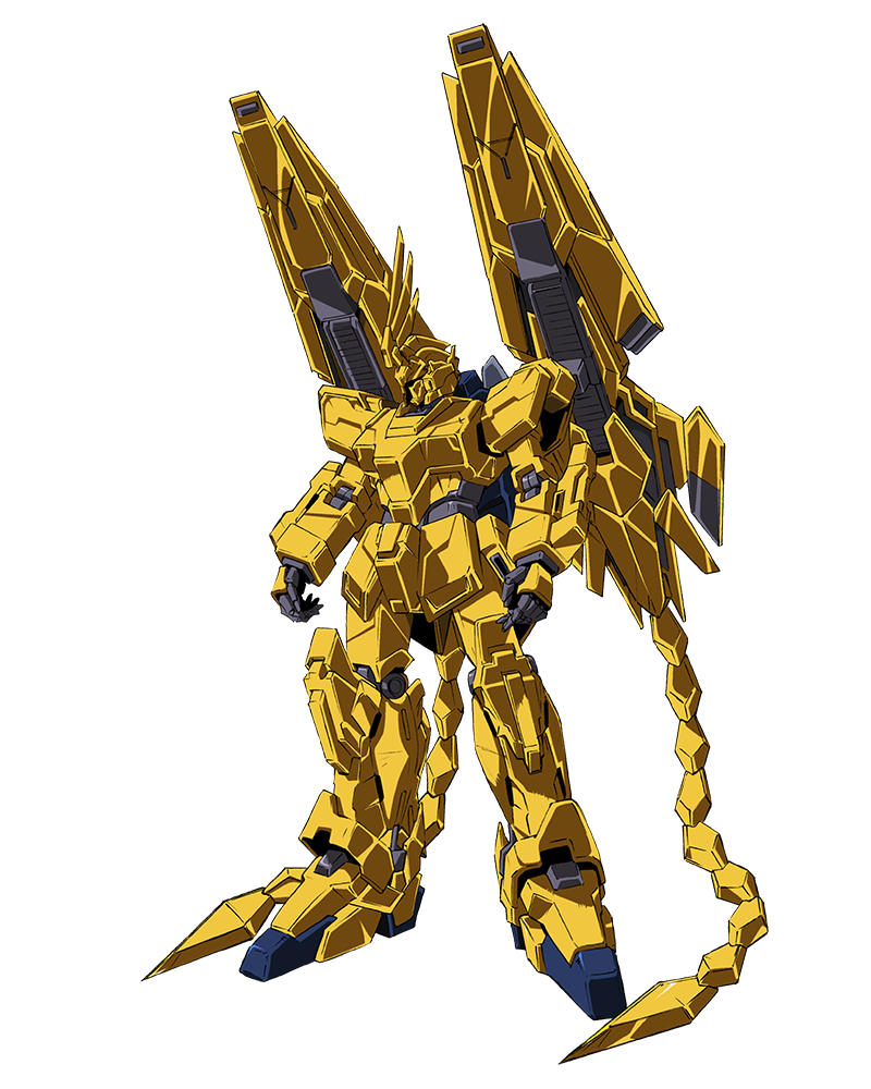 ユニコーンガンダム3号機 フェネクス(ユニコーンモード正面)